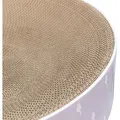 Weiteres Produktbild LILLY runder Kratzbaum mit Katzenminze, 45 x 10 cm, Pappe, Flieder