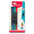 Liner Maped Graph´Peps Deco 4 Stück, Grundfarben