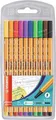 Liner „Point 88“, 10 Farben, 0,4mm, STABILO