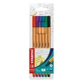 Weiteres Produktbild Liner „Point 88“, 6 Farben, 0,4mm, STABILO
