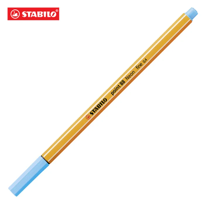 Hauptproduktbild Liner "Point 88", fluorescentní modrá, 0,4 mm, STABILO