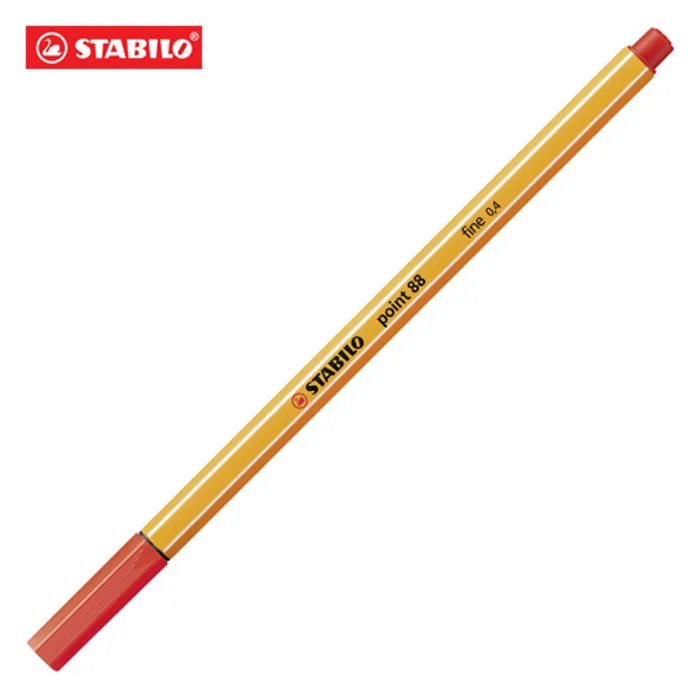 Hauptproduktbild Liner "Point 88", světle červená, 0,4 mm, STABILO