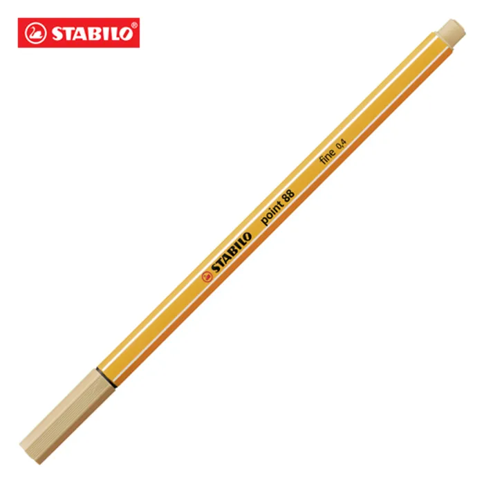 Hauptproduktbild Liner "Point 88", světle okrová, 0,4 mm, STABILO