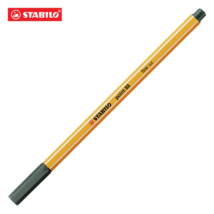 Hauptproduktbild Liner "Point 88", tmavě zelená, 0,4mm, STABILO