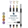 Liner Schneider Paint-it Metallic sada 4 ks