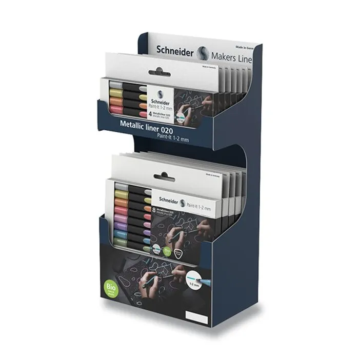 Hauptproduktbild Liner Schneider Paint-it Metallic stojánek, 14 souprav