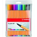 Weiteres Produktbild STABILO point 88 15-teiliges Set mit 5 Neonfarben