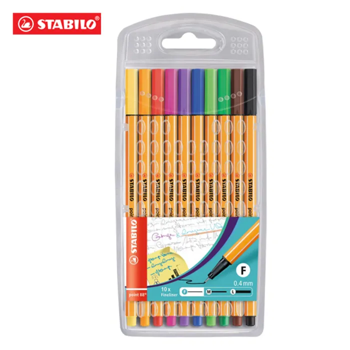 Hauptproduktbild Liner Stabilo Point 88 sada 10 barev
