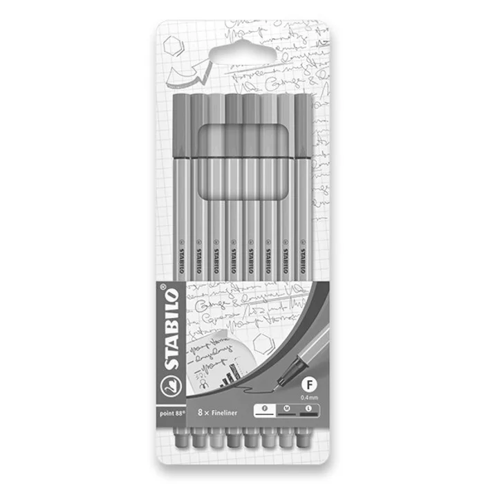 Hauptproduktbild Liner Stabilo Point 88 sada 8 barev