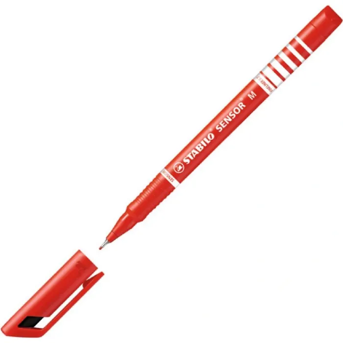 Hauptproduktbild Liner STABILO SENSOR - medium - červená [1 ks]