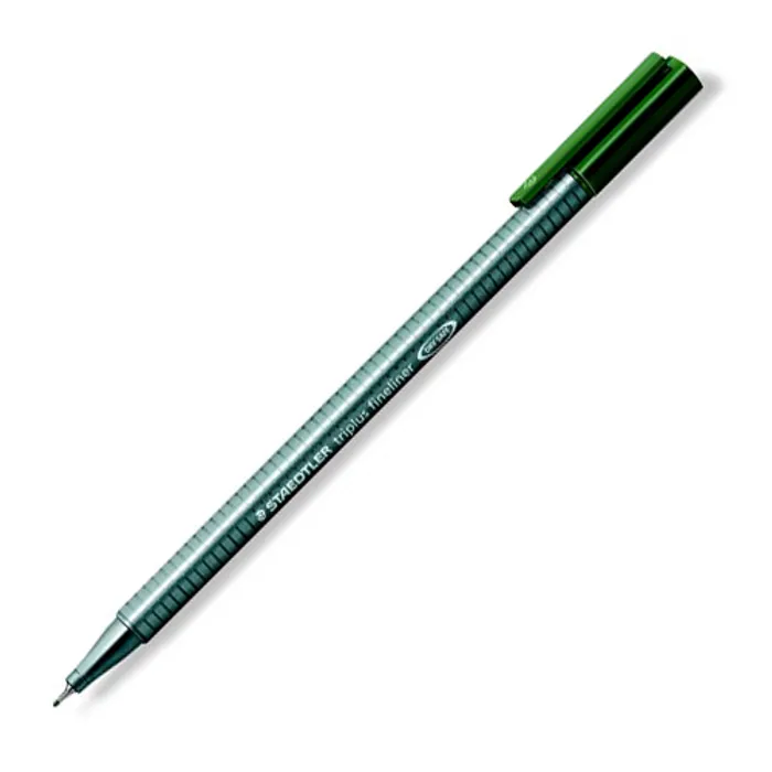 Hauptproduktbild Liner "Triplus 334", tmavě zelená, 0,3mm, STAEDTLER
