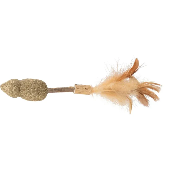 Hauptproduktbild Lízátko MYŠKA s Matatabi a peřím, 20 cm
