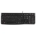 Logitech K120, Tastatur CZ, klassisch, 920-002485, 920-002641 typ verkabelt (USB), schwarz