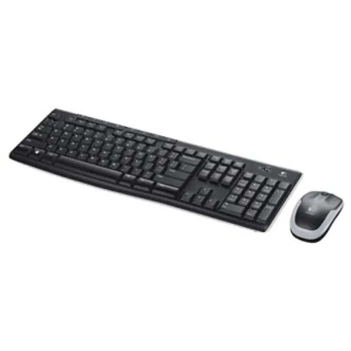 Hauptproduktbild Logitech MK270, Sada klávesnice s bezdrátovou laserovou myší, AAA, CZ, multimediální, 2.4