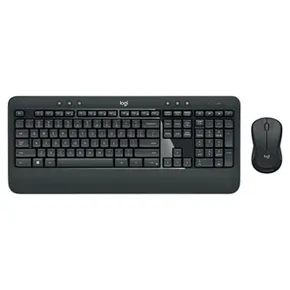 Logitech MK540, Tastatur-Set mit schnurlosen optischen Maus, AA, US, multimedial, 2.4 [Ghz], schnurlos, schwarz