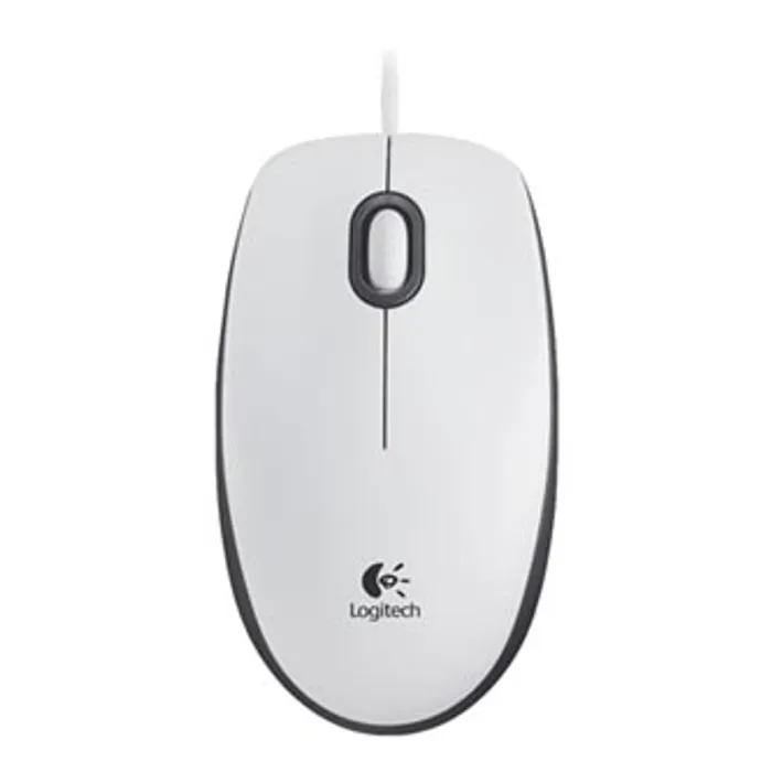 Hauptproduktbild Logitech Myš B100, 800DPI, optická, 3tl., 1 kolečko, drátová USB, bílá