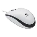 Logitech Maus B100, 800DPI, optisch, 3Tas., USB verdrahtet, weiss