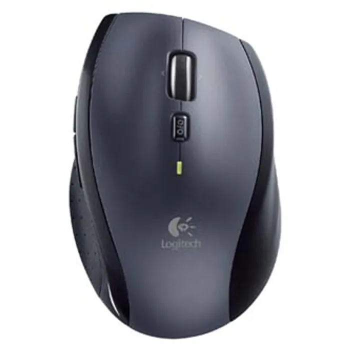Hauptproduktbild Logitech Myš M705, 1000DPI, 2.4 [GHz], laserová, 6tl., 1 kolečko, bezdrátová, černá, 2 ks