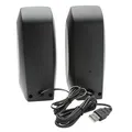 Logitech Lautsprechers S150, 2.0, 1,2W, schwarz, Lautstärkeregler, portable, 90Hz-20kHz
