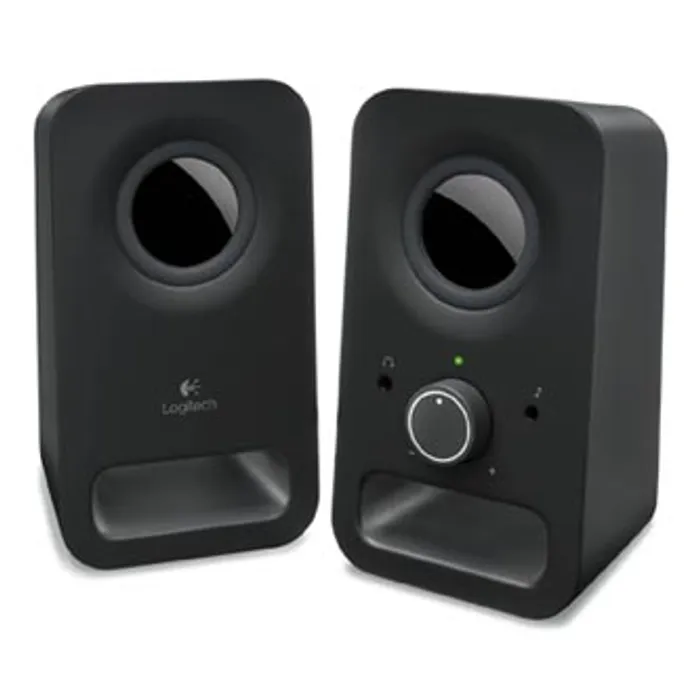 Hauptproduktbild Logitech reproduktory Z150, 2.0, 3W, černé, regulace hlasitosti, přenosné, 150Hz-20kHz