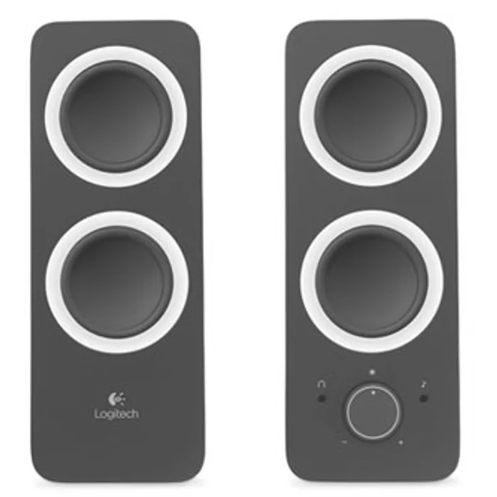 Hauptproduktbild Logitech reproduktory Z200-MIDNIGHT BLACK, 2.0, 10W, černé, regulace hlasitosti