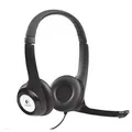Weiteres Produktbild Logitech Stereo H390, Kophörer mit Mikrofon, Lautstärkeregelung, schwarz, USB