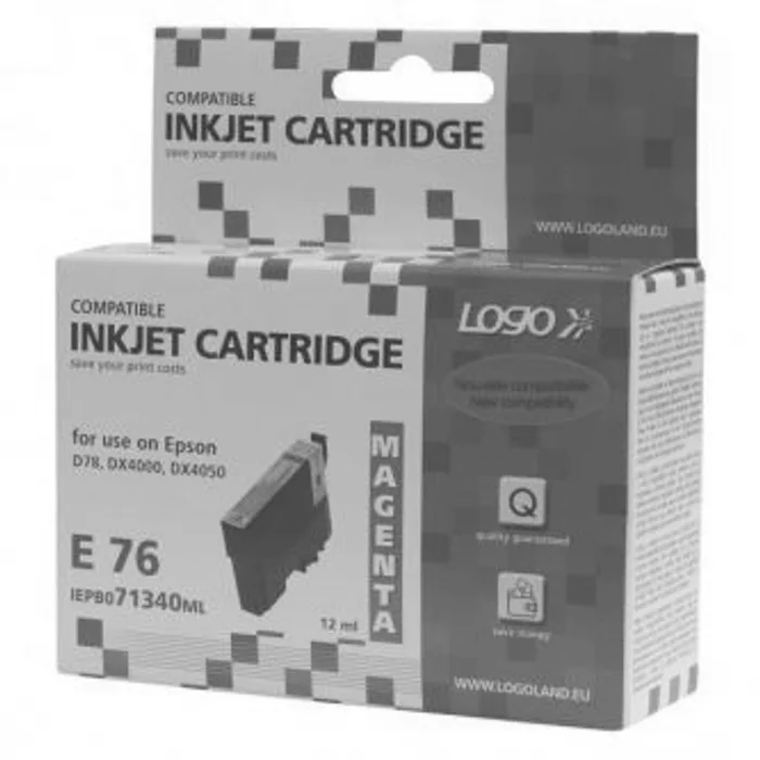 Hauptproduktbild Logo kompatibilní ink s C13T07134011, magenta, 12ml, pro Epson D78, DX4000, DX4050, DX500
