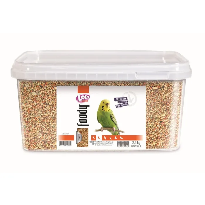 Hauptproduktbild LOLO BASIC kompletní krmivo pro andulky 3L/2,4kg kyblík