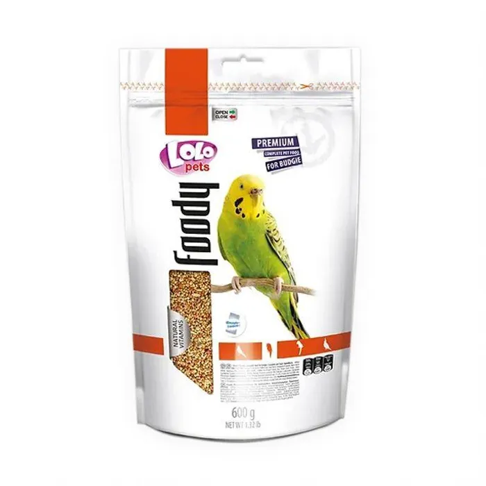 Hauptproduktbild LOLO BASIC kompletní krmivo pro andulky 600 g Doypack