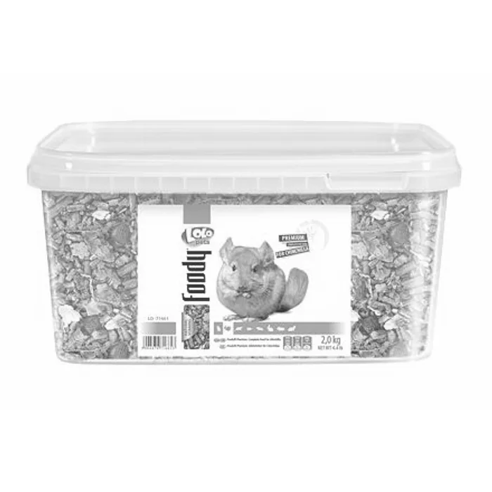 Hauptproduktbild LOLO BASIC kompletní krmivo pro činčily 3 L, 2 kg kyblík