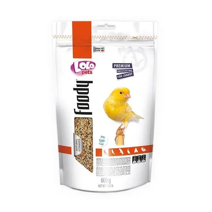 Hauptproduktbild LOLO BASIC kompletní krmivo pro kanárky 600 g Doypack