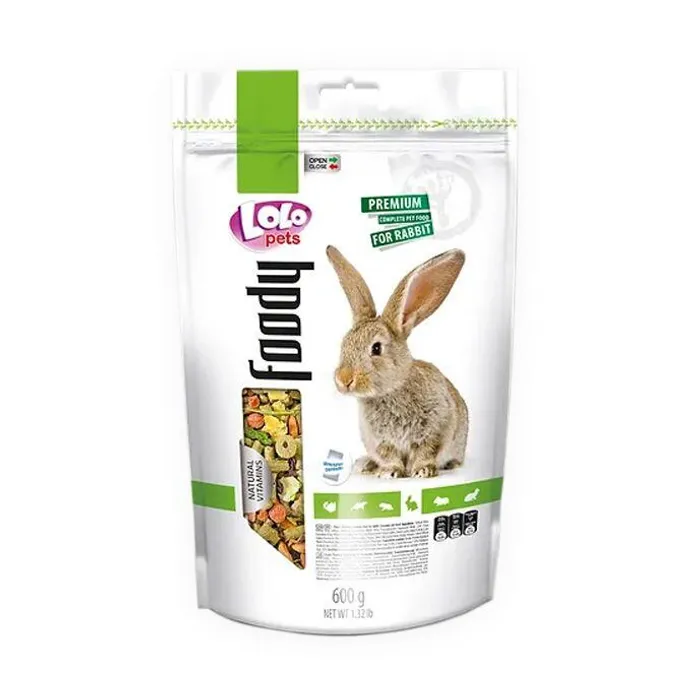 Hauptproduktbild LOLO BASIC kompletní krmivo pro králíky 600 g Doypack