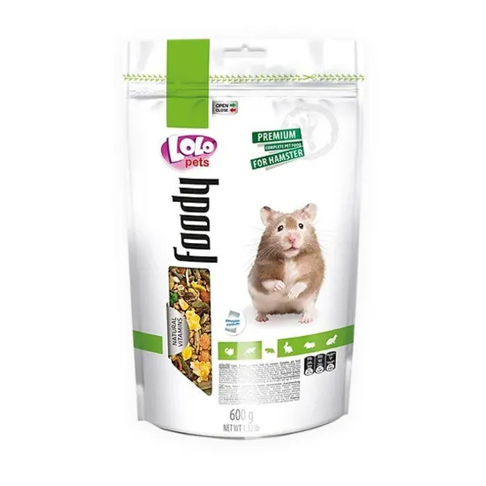 Hauptproduktbild LOLO BASIC kompletní krmivo pro křečky 600 g Doypack