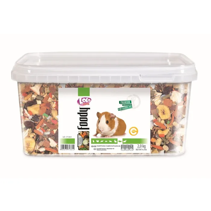 Hauptproduktbild LOLO BASIC kompletní krmivo pro morčata 3 L, 2 kg kyblík