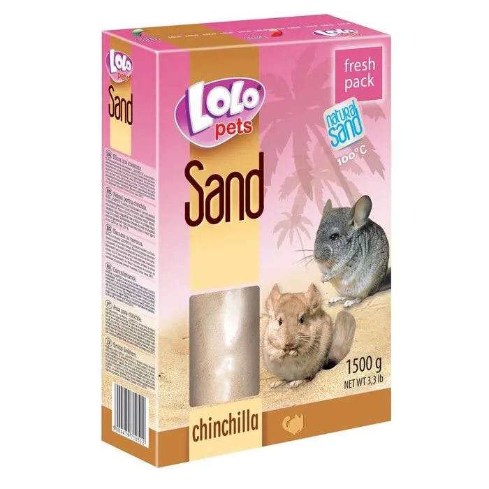Hauptproduktbild LOLO písek pro činčily v krabičce 1500 g