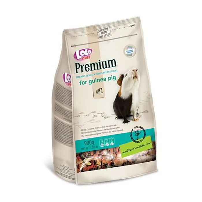 Hauptproduktbild LOLO PREMIUM krmivo pro morčata 900g sáček