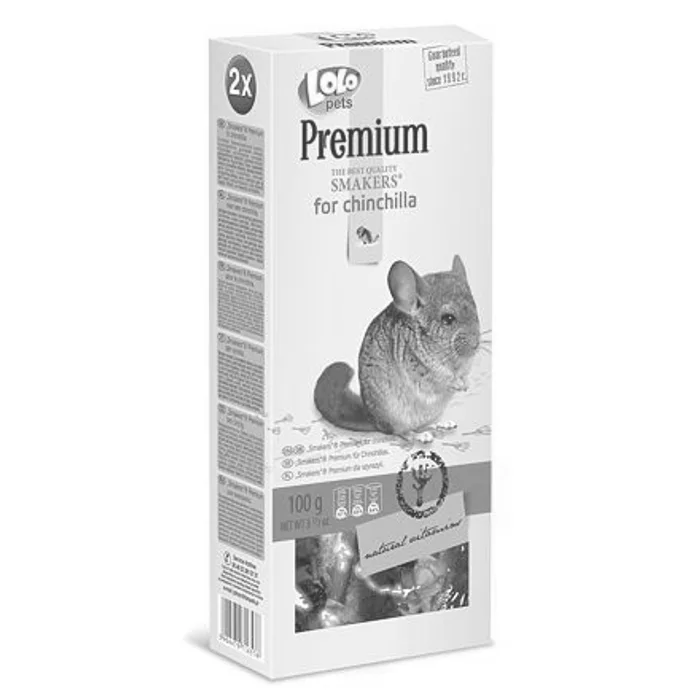 Hauptproduktbild LOLO PREMIUM SMAKERS 2 klasy pro činčily 100 g