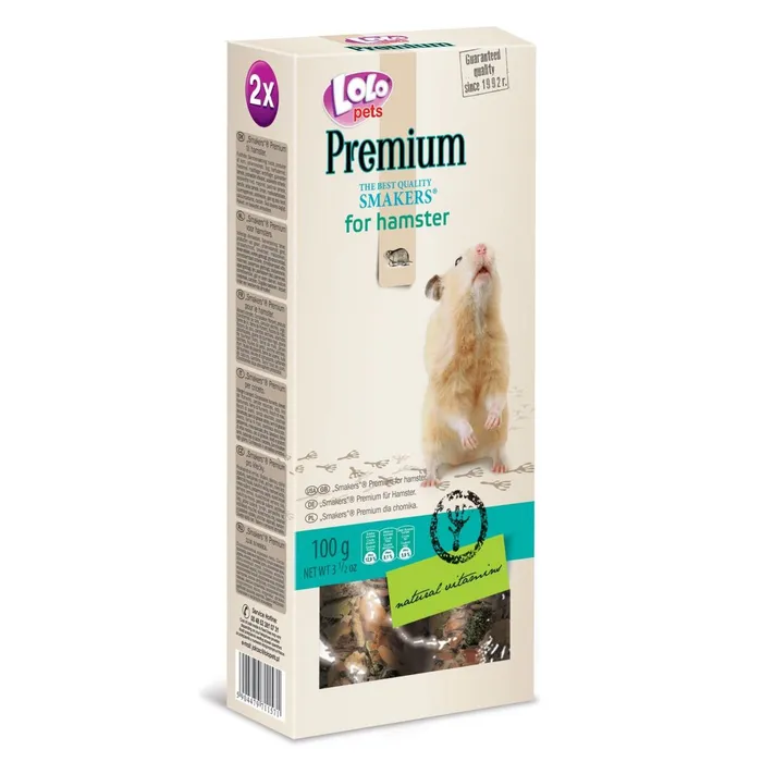 Hauptproduktbild LOLO PREMIUM SMAKERS 2 klasy pro křečky 100 g