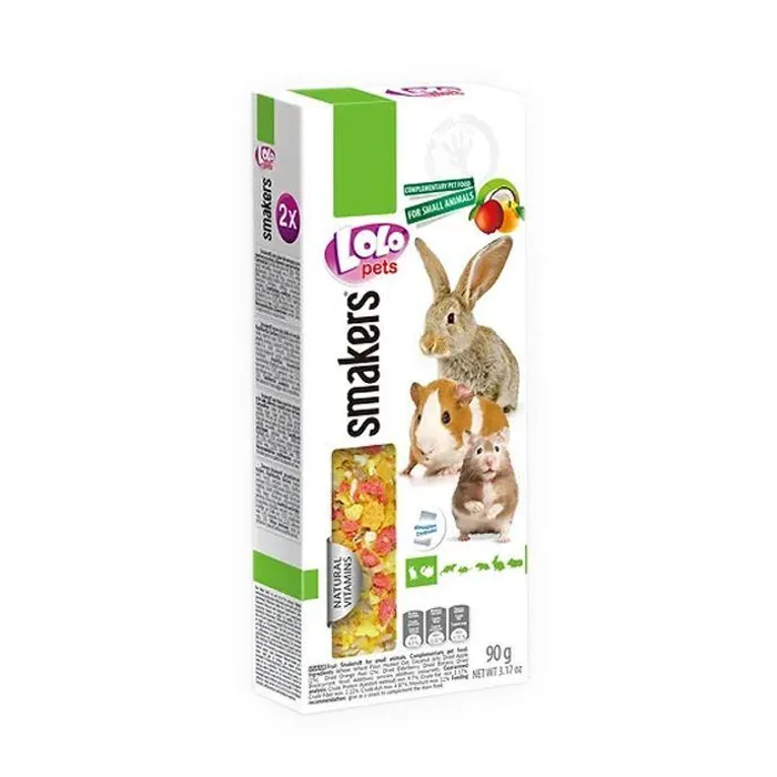 Hauptproduktbild LOLO SMAKERS 2 klasy jablečné pro hlodavce 90 g