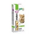 LOLO SMAKERS 2 Kolben Kokos- und Rosenblätter für Chinchillas 90 g