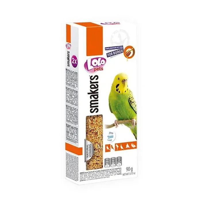 Hauptproduktbild LOLO SMAKERS 2 klasy medové pro andulky 90 g