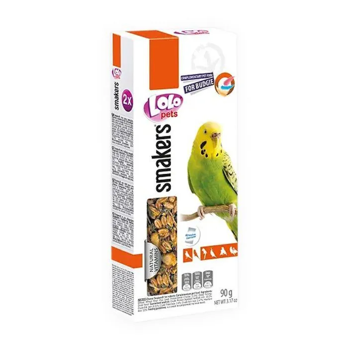 Hauptproduktbild LOLO SMAKERS 2 klasy na přepeření pro andulky 90 g