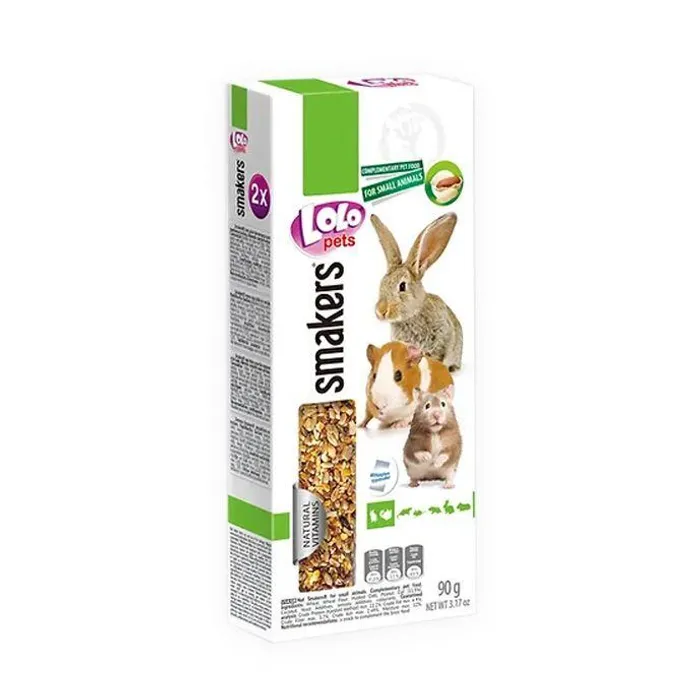 Hauptproduktbild LOLO SMAKERS 2 klasy ořechové pro hlodavce 90 g