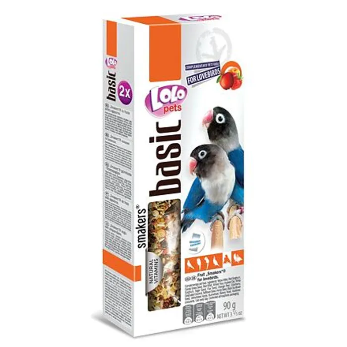 Hauptproduktbild LOLO SMAKERS 2 klasy ovocné pro agapornisy 90 g