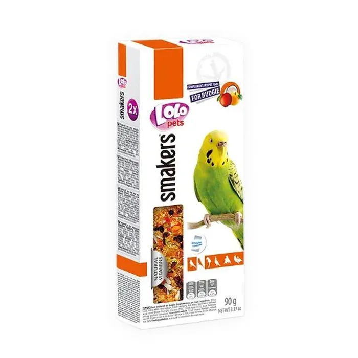 Hauptproduktbild LOLO SMAKERS 2 klasy ovocné pro andulky 90 g