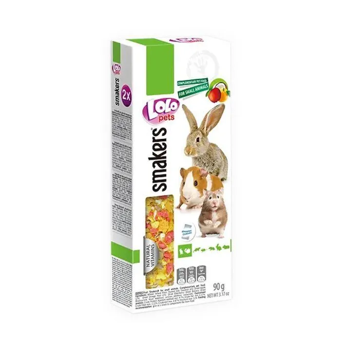 Hauptproduktbild LOLO SMAKERS 2 klasy ovocné pro hlodavce 90 g