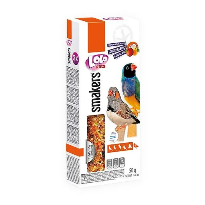 Hauptproduktbild LOLO SMAKERS 2 klasy ovocné pro zebřičky 60 g