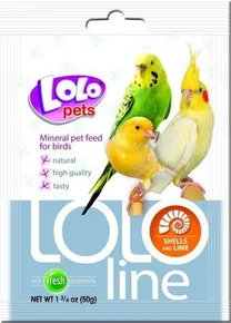 LOLOLINE Muscheln und Kalzium für Vögel 50 g