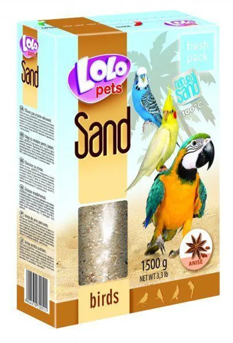 Hauptproduktbild LOLOpets anýzový písek pro ptáky 1500 g