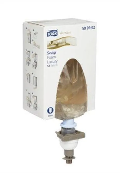 Hauptproduktbild Luxusní pěnové mýdlo TORK Premium 800ml S3 [1 ks]